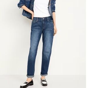 ✨ Old Navy Boyfriend Girlfriend Jeans Blue washed 8